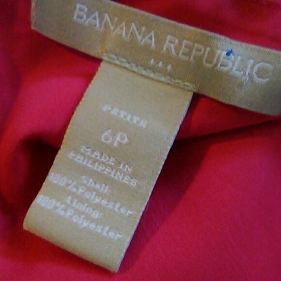 NWOT Banana Republic Deep Pink Sheath Dress - Picture 10 of 12
